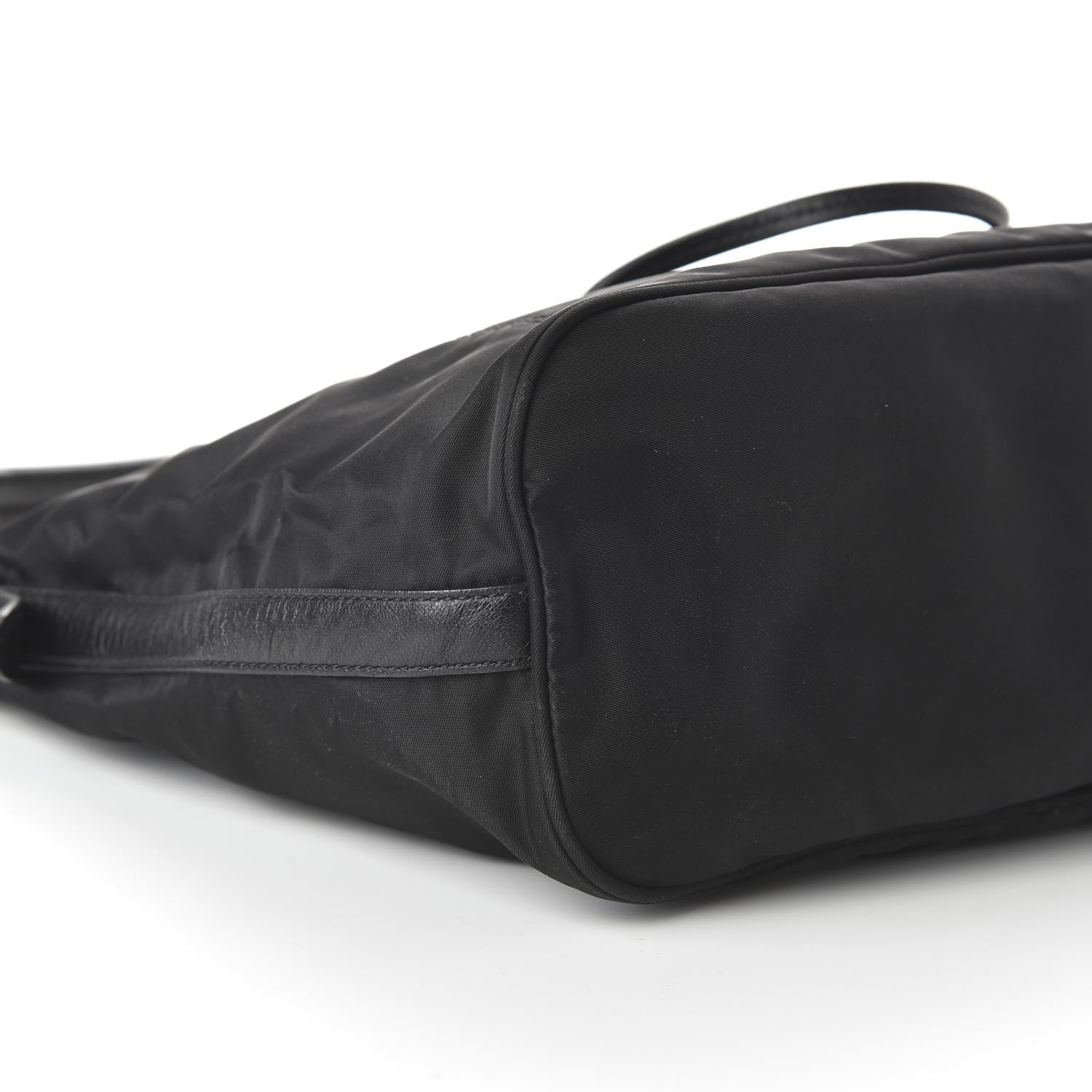 Prada Tessuto Nylon Nappa Hobo Black 6 of 9