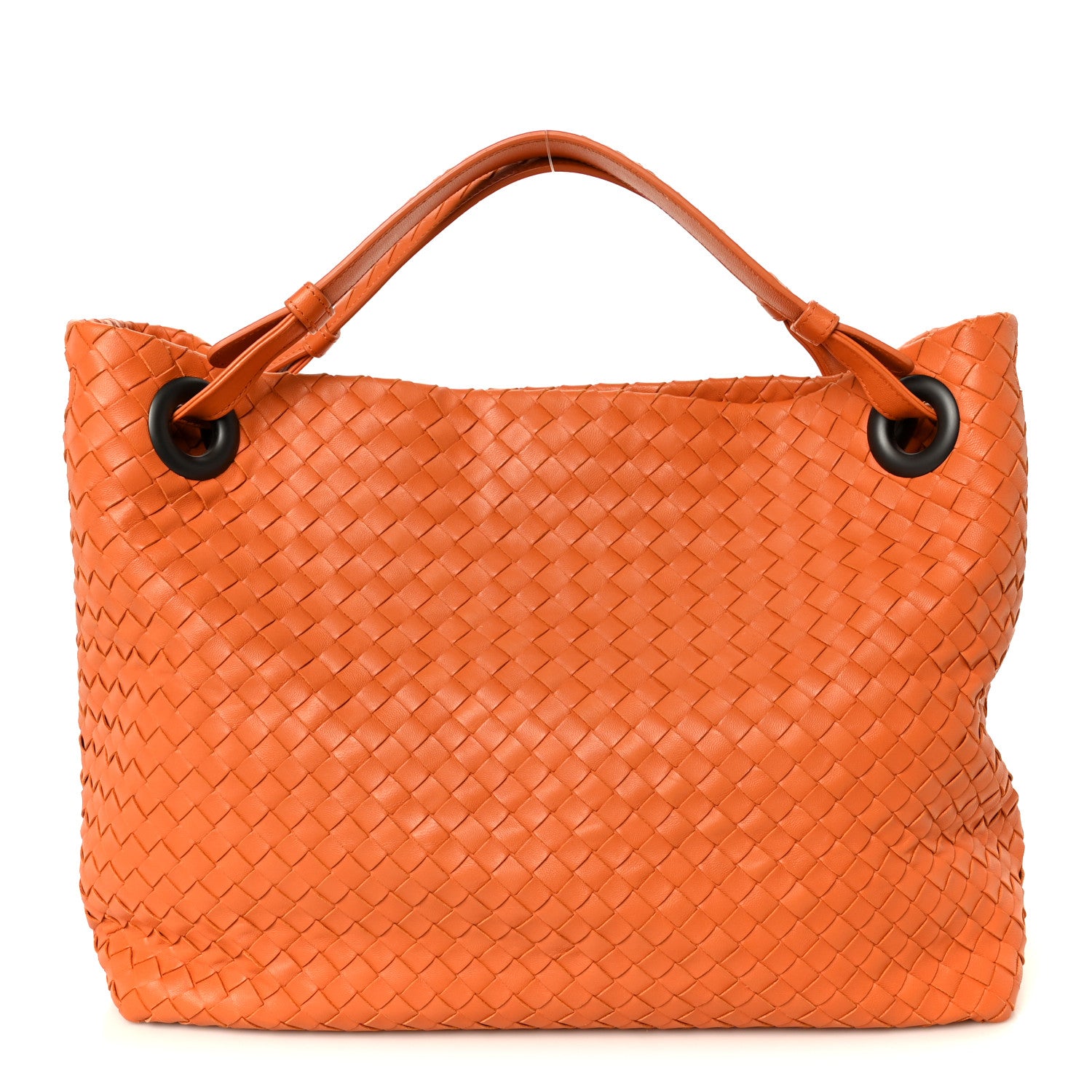 Bottega Veneta Nappa Intrecciato Bella Tote Orange 1 of 11