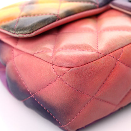 Chanel Printed Lambskin Quilted Small Flower Power Flap 8 of 17