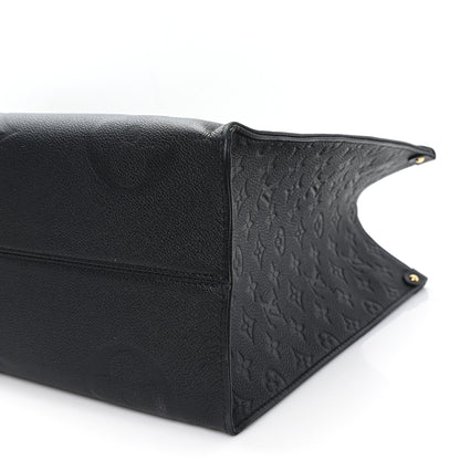 Louis Vuitton Empreinte Monogram Giant Onthego GM Black 9 of 11