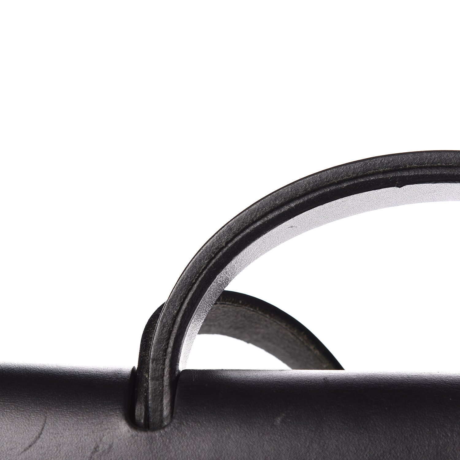 Hermes Toile Vache Calfskin Herbag 39 MM Black 13 of 24