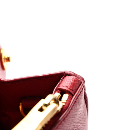 Prada Saffiano Lux Large Galleria Double Zip Tote Fuoco 14 of 14