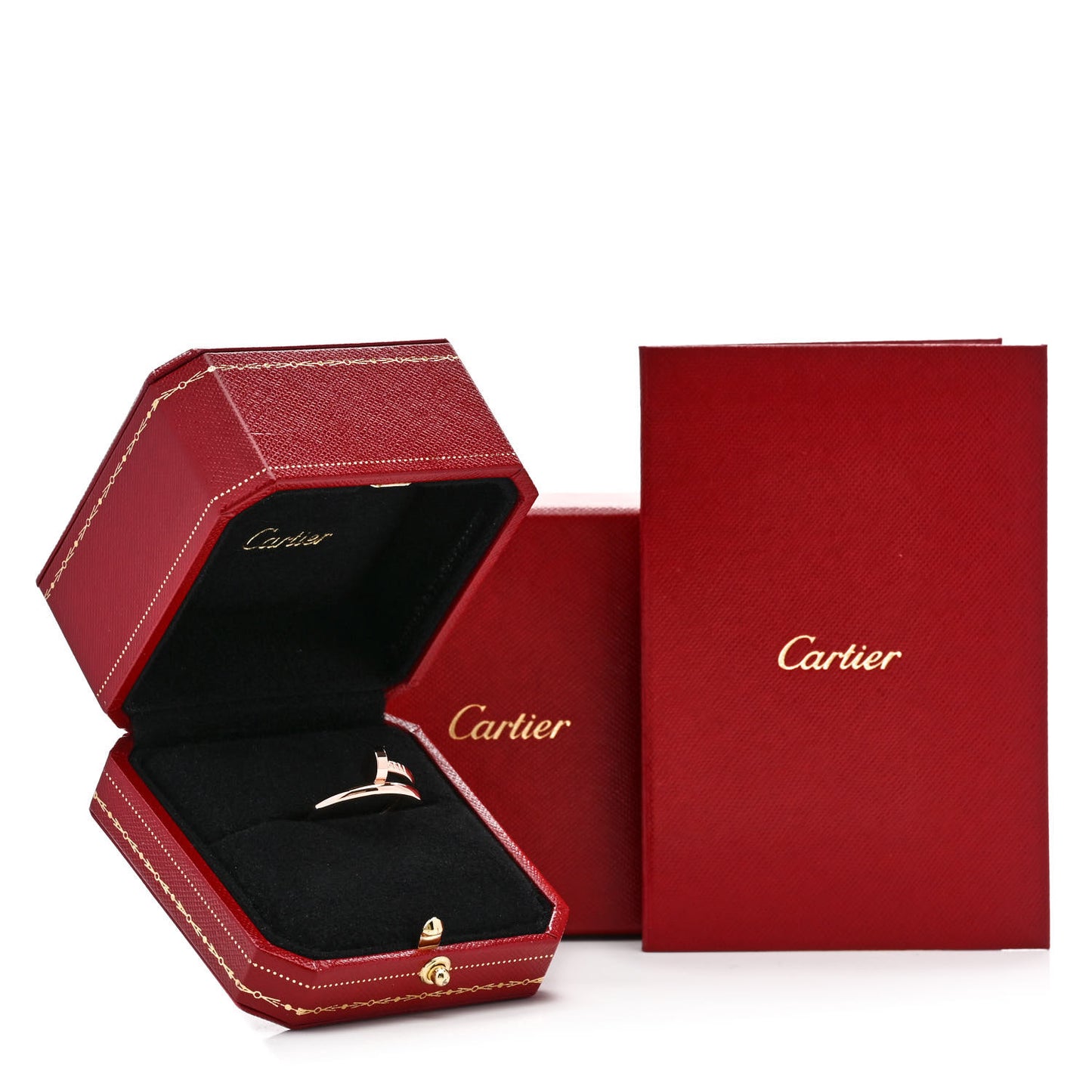 18K Pink Gold Juste Un Clou Ring 57 8