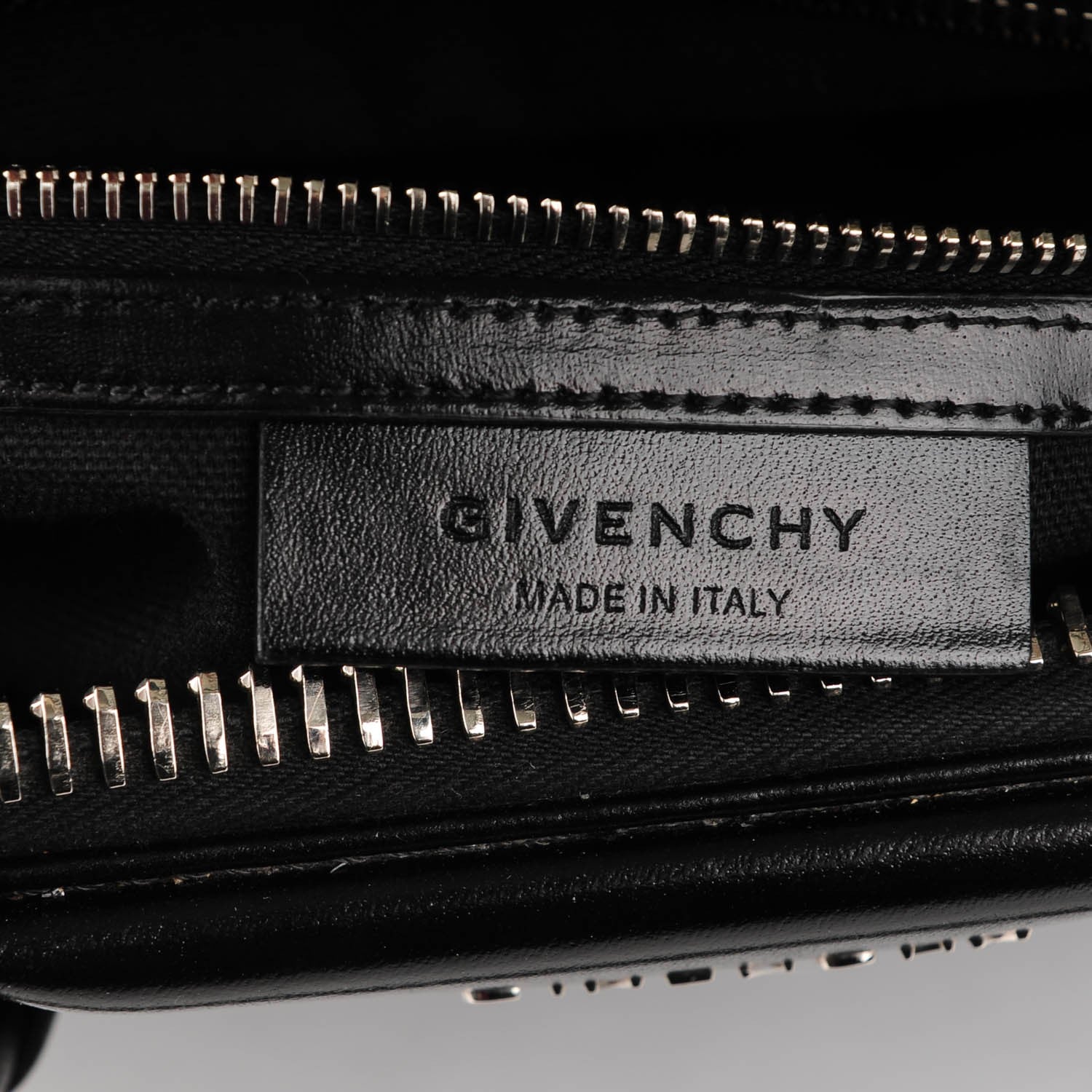 Givenchy Shiny Lord Calfskin Small Antigona Black 6 of 7