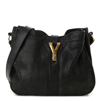 Saint Laurent Sheepskin Small Cabas ChYc Black 1 of 14
