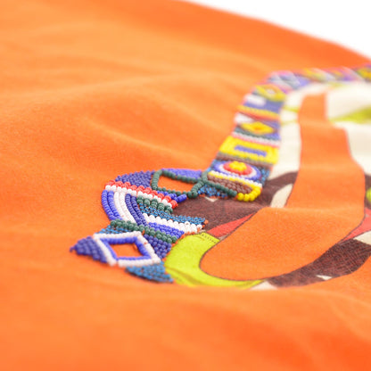 Hermes Cashmere Silk Beaded Tout En Carre Exceptional Shawl 140 7 of 12