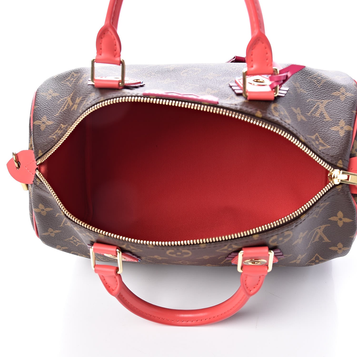 Louis Vuitton Monogram Totem Speedy 30 Flamingo 6 of 12
