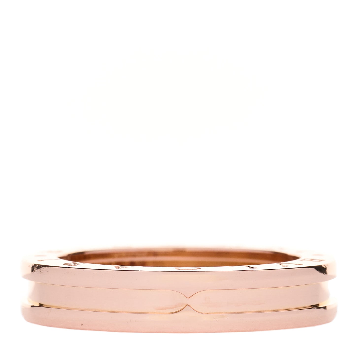 18K Rose Gold B.Zero1 One-Band Ring 57 8