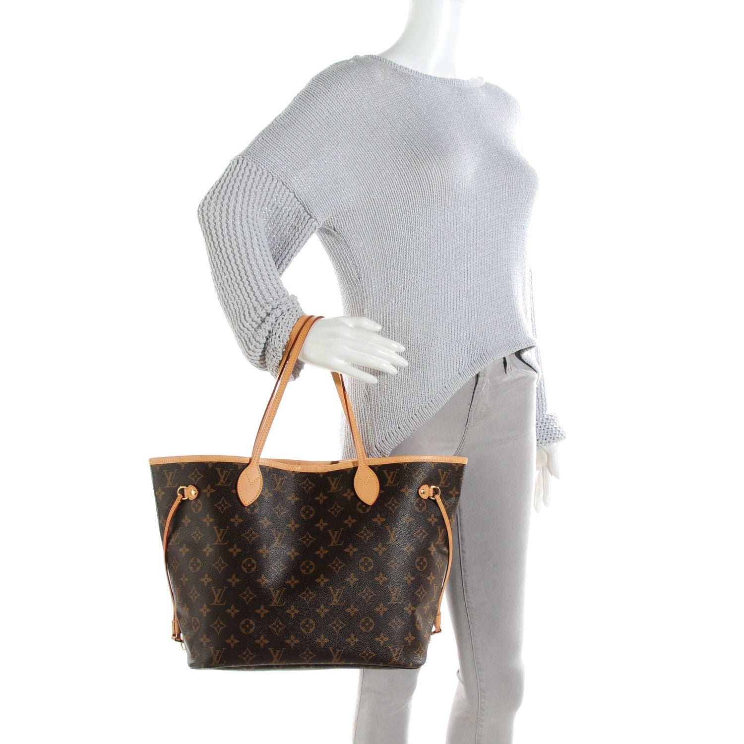 Louis Vuitton Monogram Neverfull MM Pivoine 2 of 9