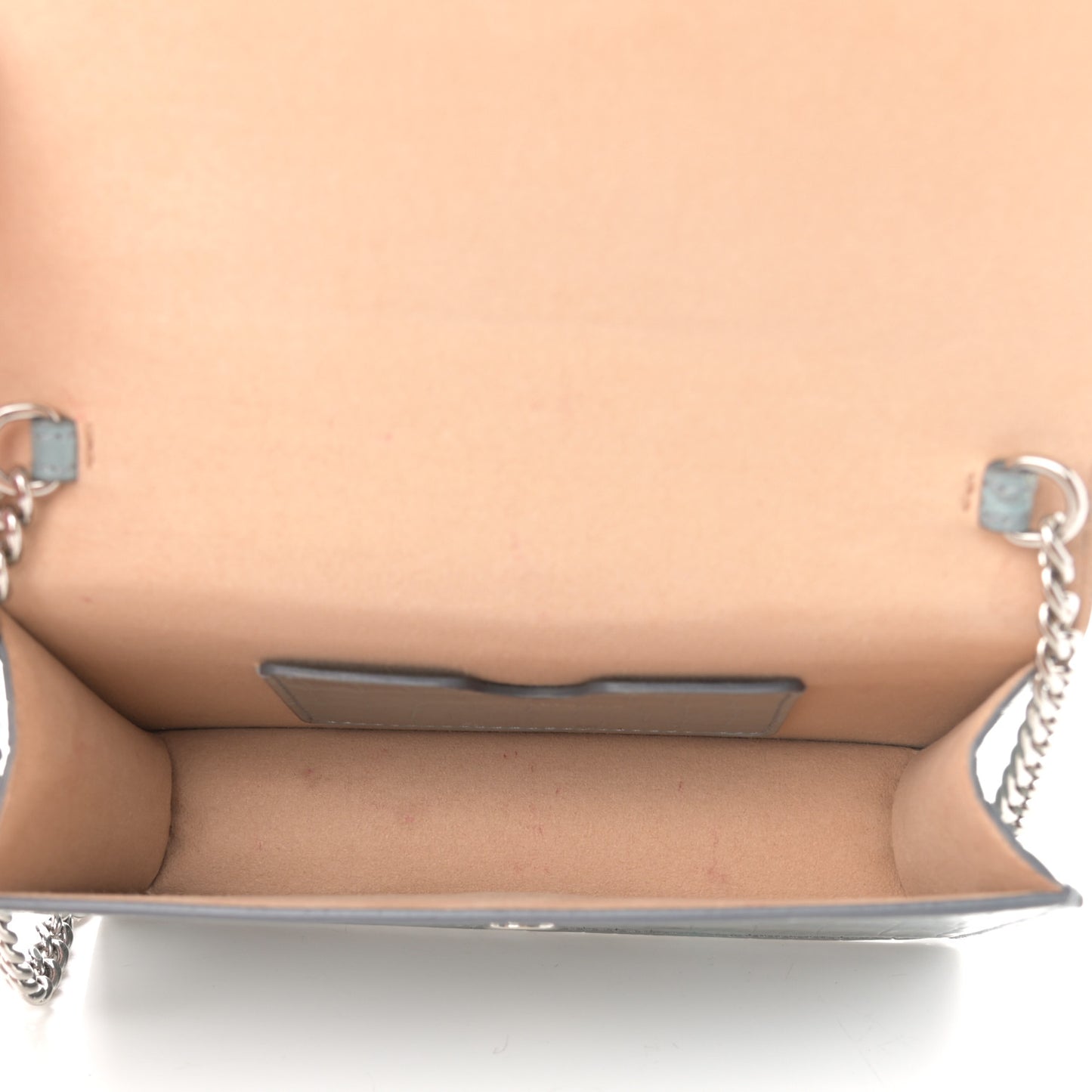 Calfskin Crocodile Embossed Skull Mini Crossbody Bag