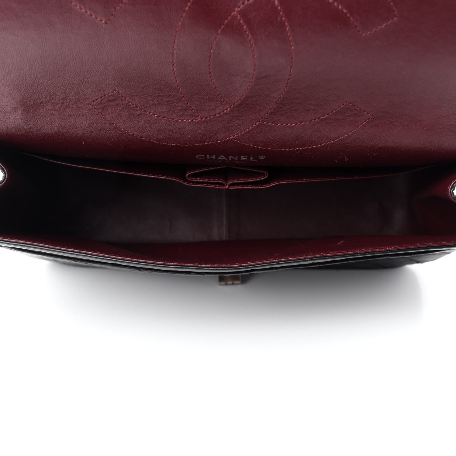 Chanel Aged Calfskin Quilted 2.55 Reissue 227 Flap Black 5 of 15