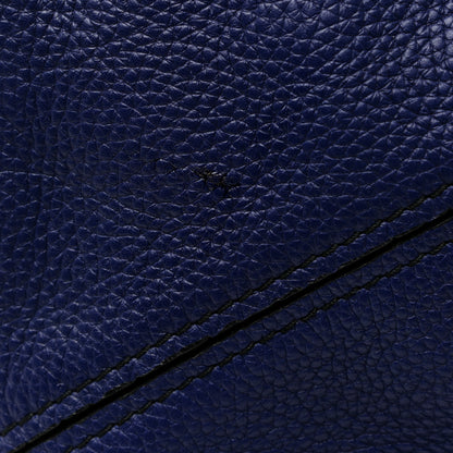 Proenza Schouler Pebbled Calfskin Medium Zip Hobo Blue 11 of 16