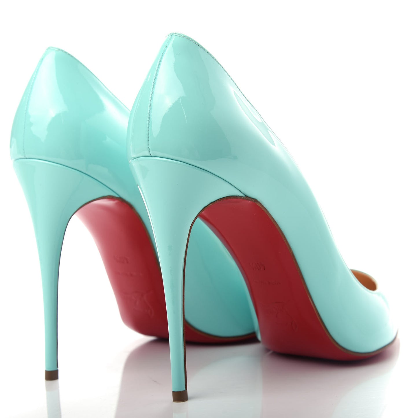Patent Pigalle Follies 100 Pumps 40.5 Opaline
