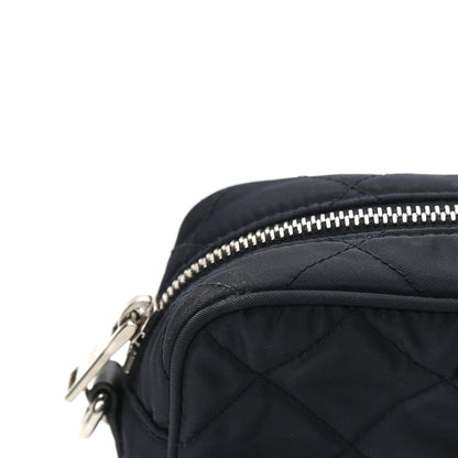 Prada Nylon Tessuto Impuntu Quilted Crossbody Bag Baltico 10 of 10