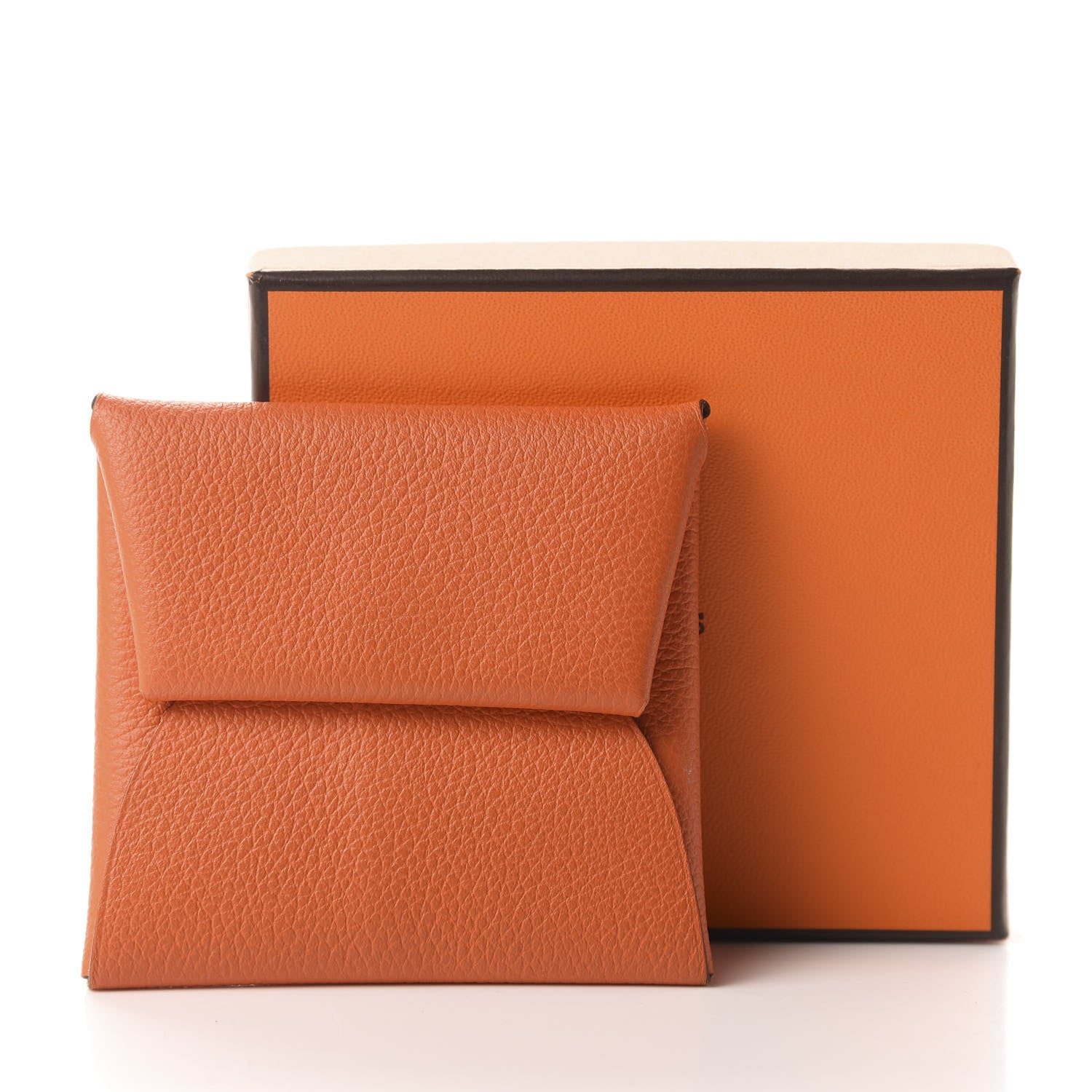 Hermes Evercolor Bastia Coin Purse Orange 8 of 8