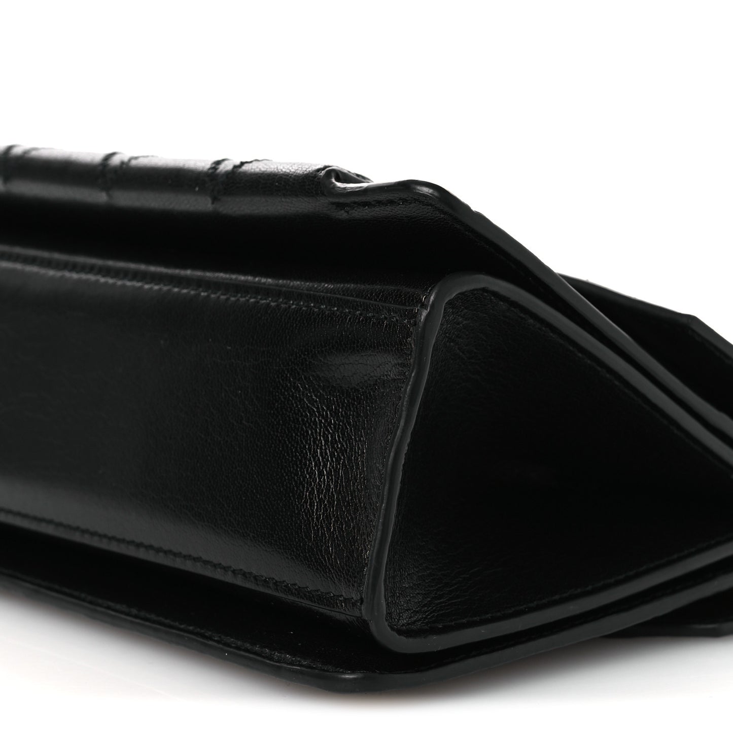 Goatskin Quilted Small GV3 Shoulder Bag Black