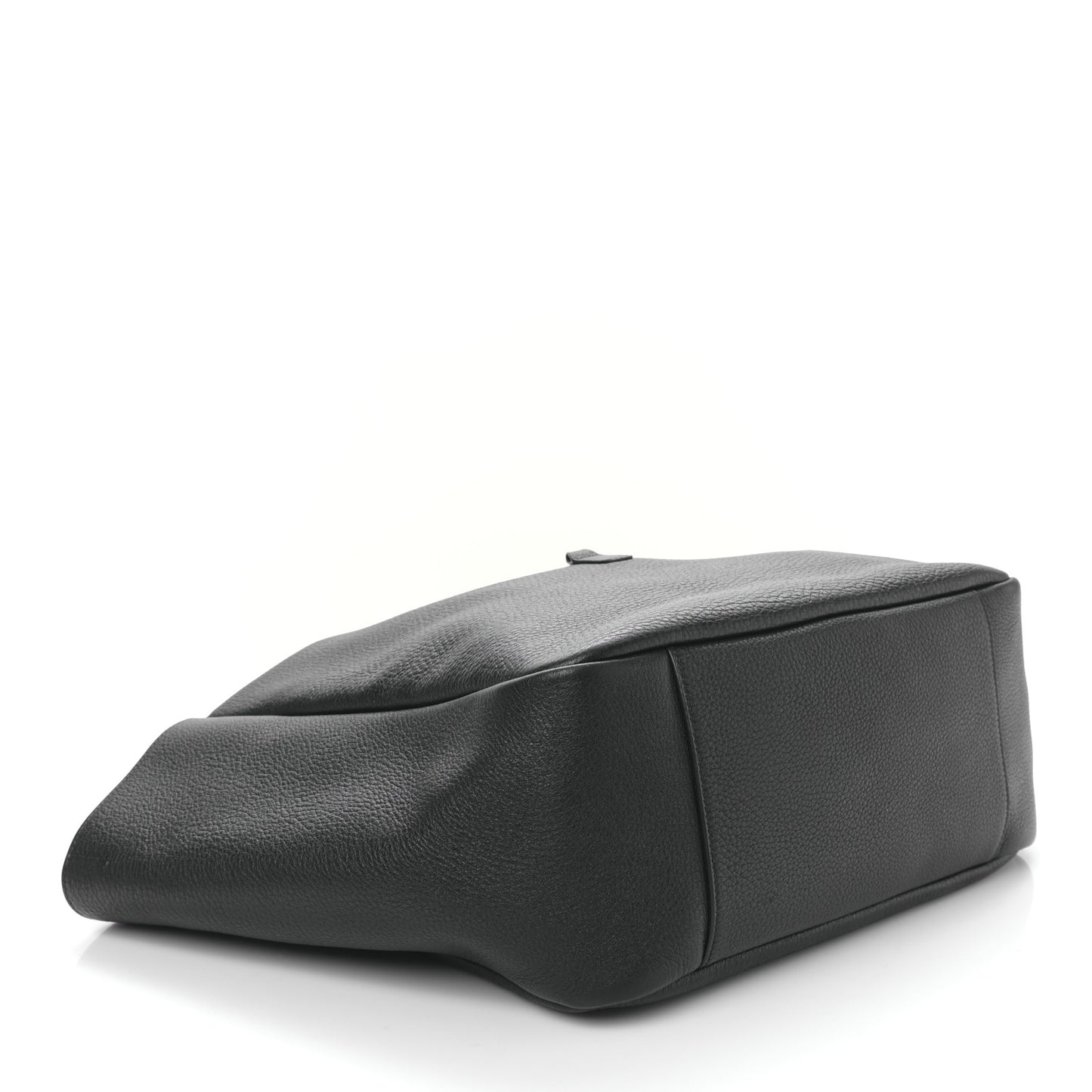Grained Deerskin Bea Tote Black