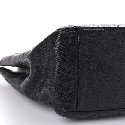 Chanel Caviar Quilted Grand Shopping Tote GST Black 6 of 10