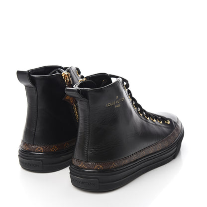 Louis Vuitton Monogram Stellar Sneaker Boots 36 Black 4 of 8