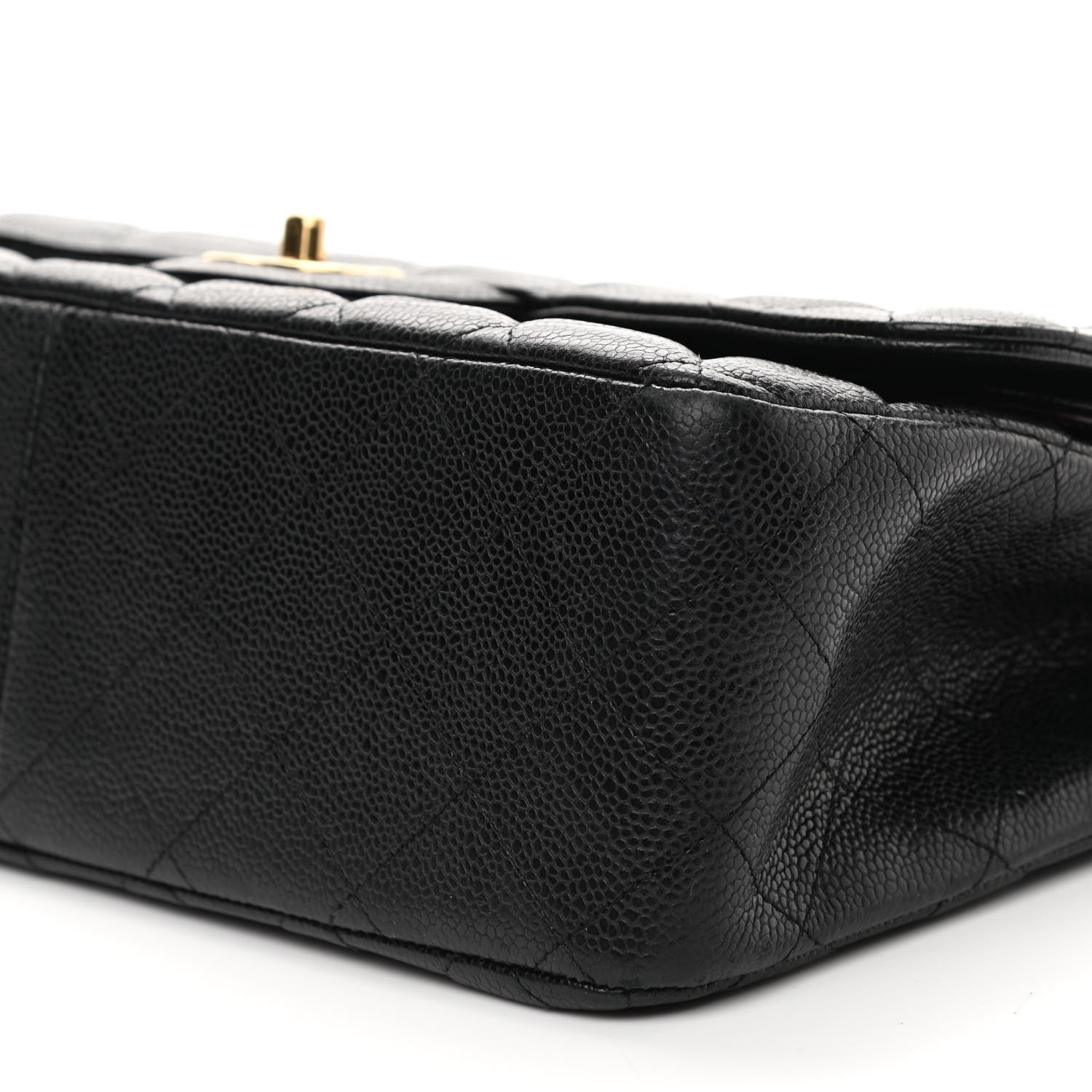 Chanel Caviar Quilted Jumbo Double Flap Black 9 of 9