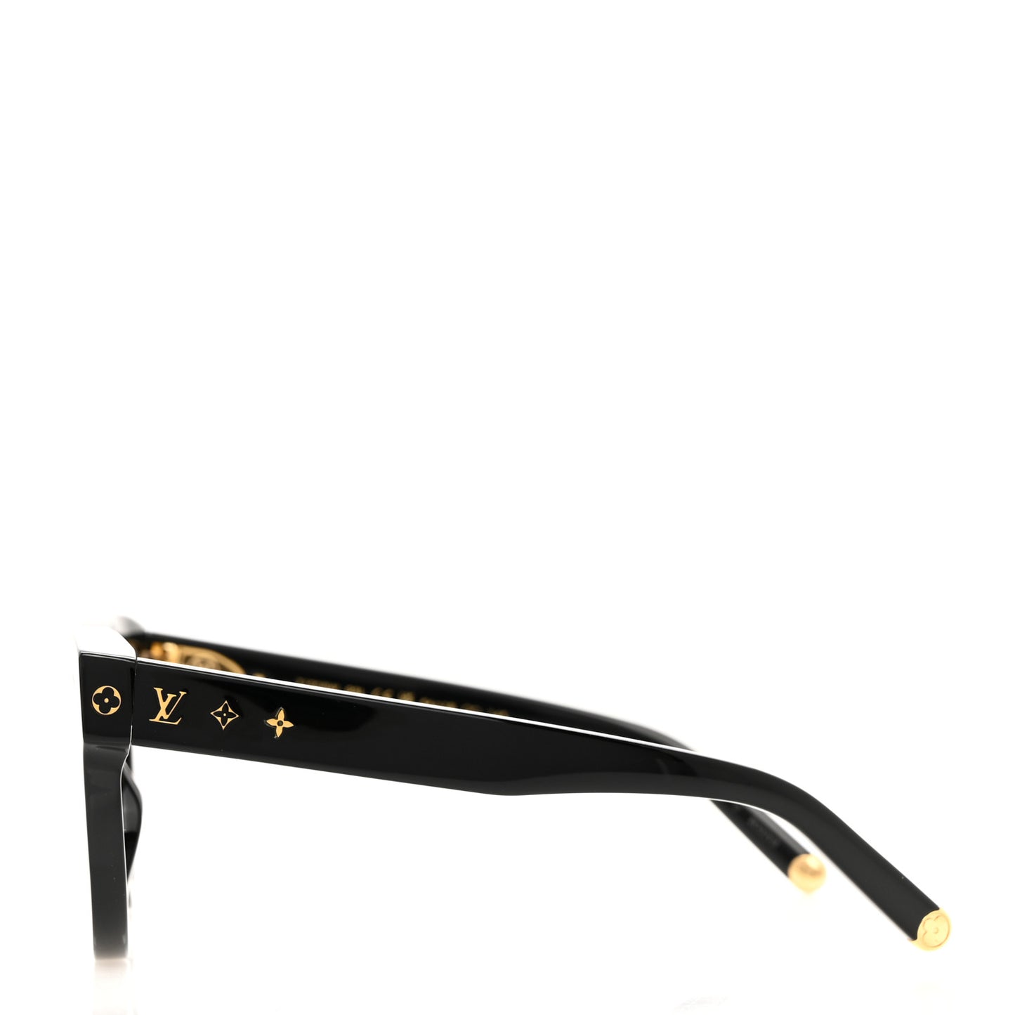 Acetate My Monogram Soft Cat Eye Sunglasses Z1908W Black