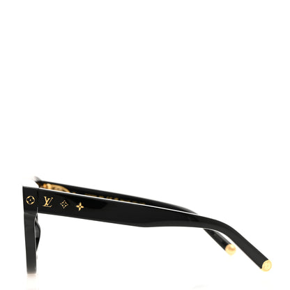 Louis Vuitton Acetate My Monogram Soft Cat Eye Sunglasses Z1908W Black 3 of 7