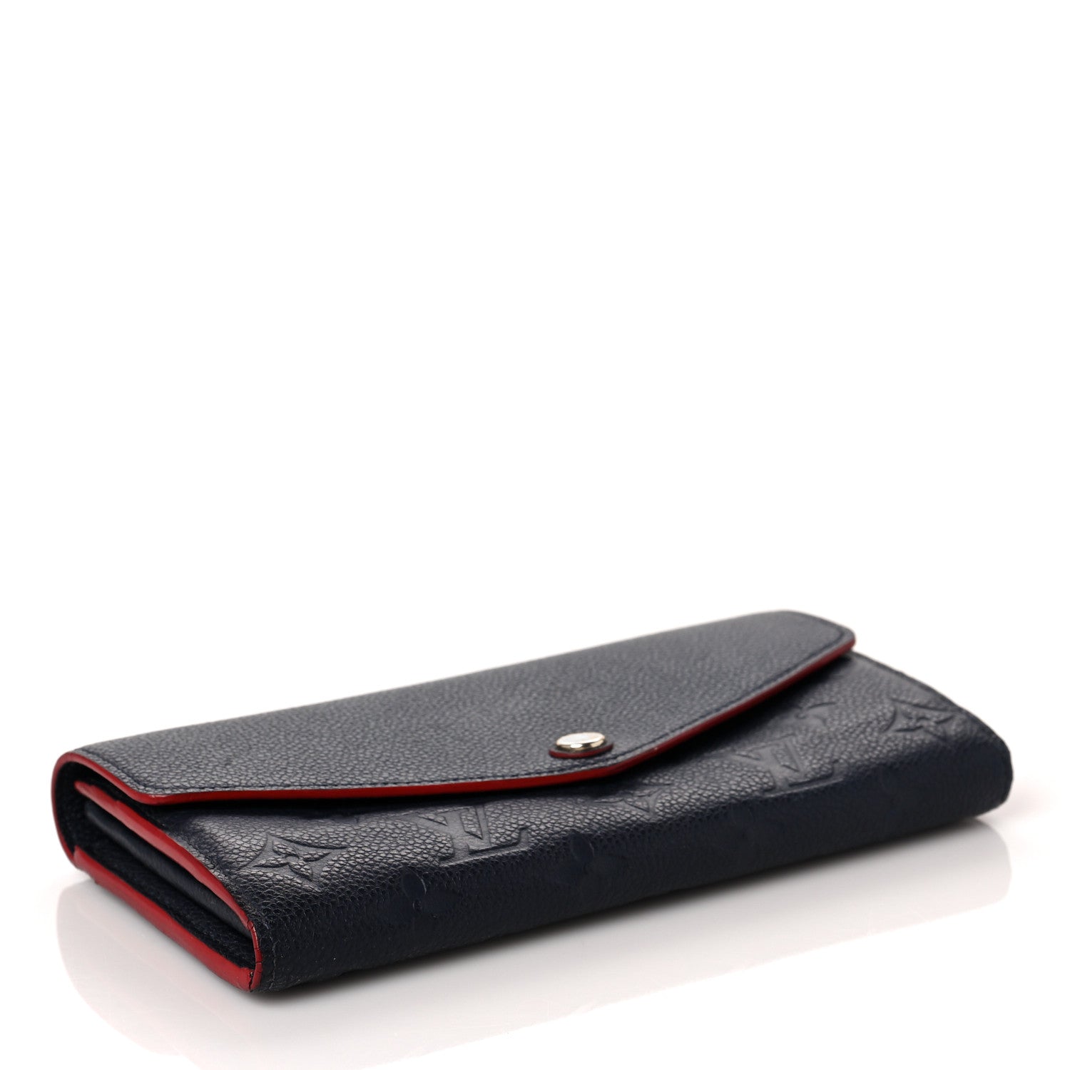 Louis Vuitton Empreinte Sarah Wallet NM Marine Rouge 4 of 9