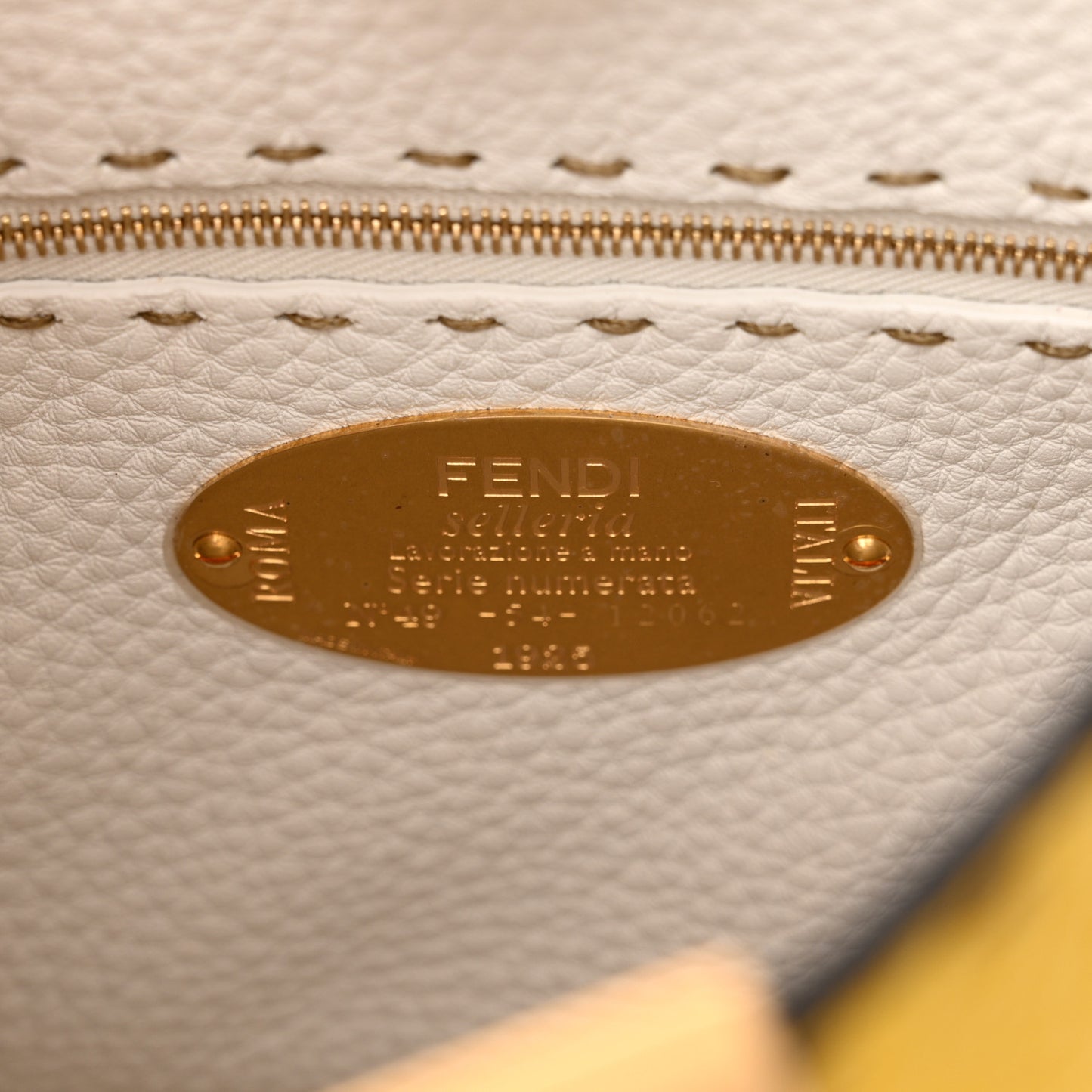 Cuoio Romano Selleria Chamois Peekaboo Iconic Essentially Satchel Limone Cipria White