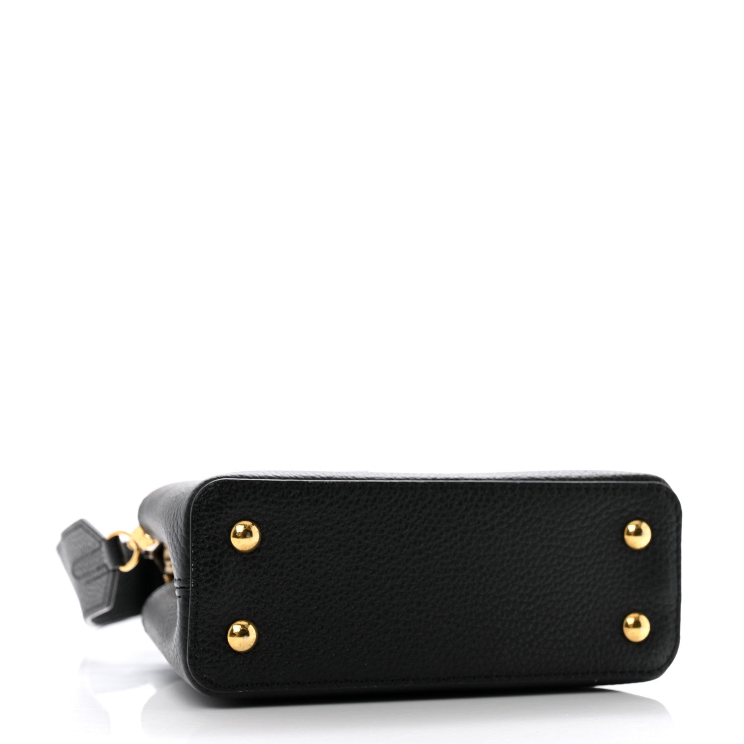 Louis Vuitton Taurillon Ayers Mini Capucines Black 4 of 12
