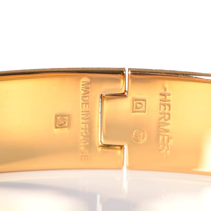 Hermes Enamel Narrow Clic Clac H Bracelet PM Bleu Royal 3 of 8