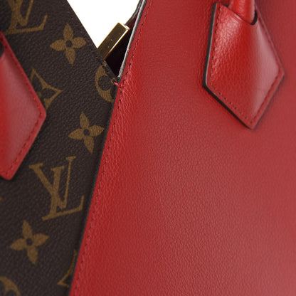 Louis Vuitton Calfskin Monogram Kimono Tote Cherry 9 of 10