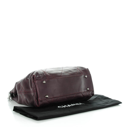 Chanel Lambskin Soft Touch Shoulder Bag Prune 4 of 8