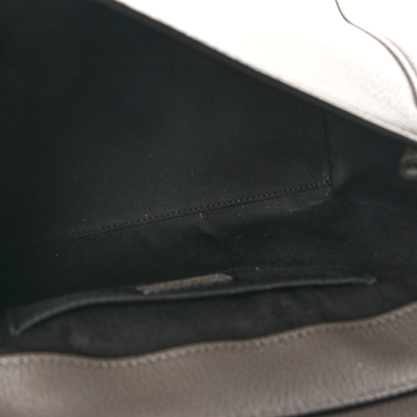 Calfskin Virtus Top Handle Bag Grey
