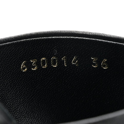 Balenciaga Shiny Sheepskin Oval BB Mule Sandals 36 Black 9 of 9