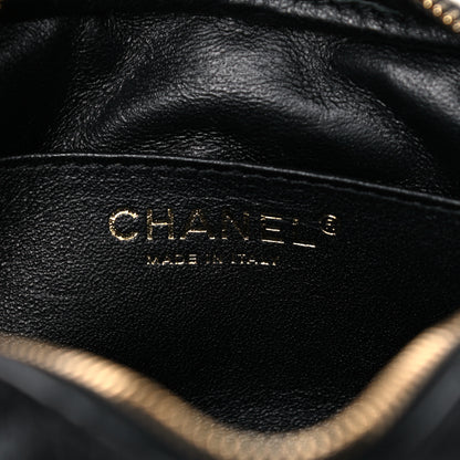 Chanel Aged Calfskin Quilted Mini Reissue Camera Case Black 6 of 12