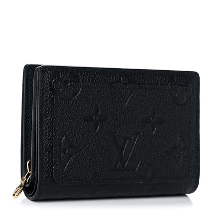 Louis Vuitton Empreinte Clea Wallet Black 3 of 10