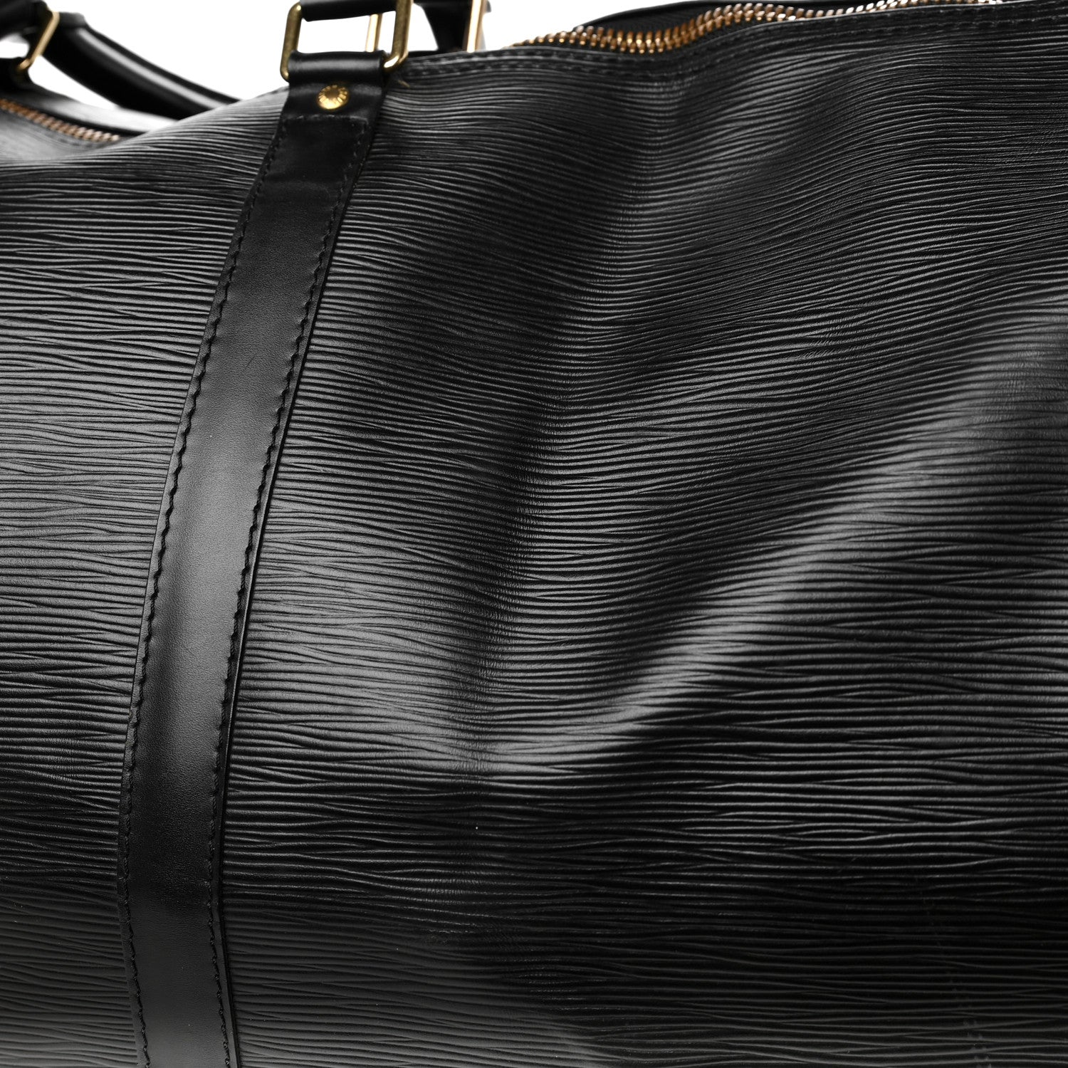 Louis Vuitton Epi Keepall 55 Black 12 of 14