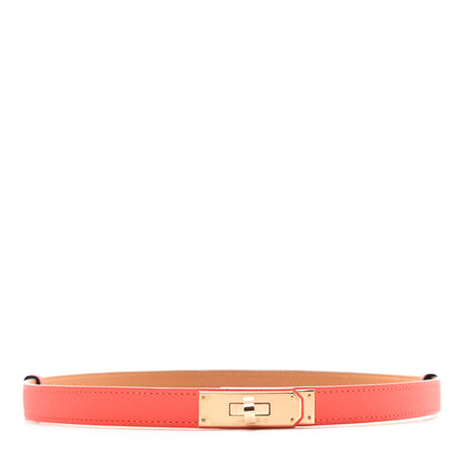Hermes Epsom Kelly Belt Orange Field 1 of 3