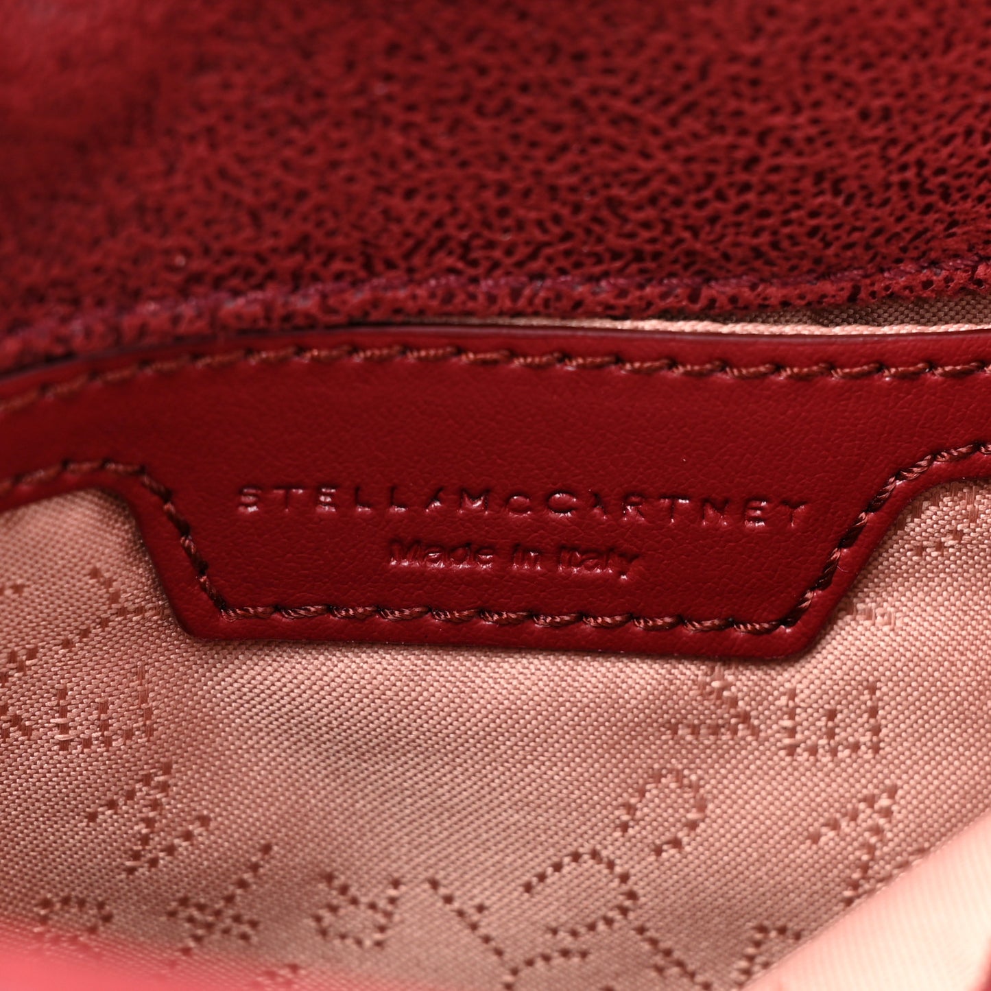 Shaggy Deer Tiny Falabella Tote Ruby