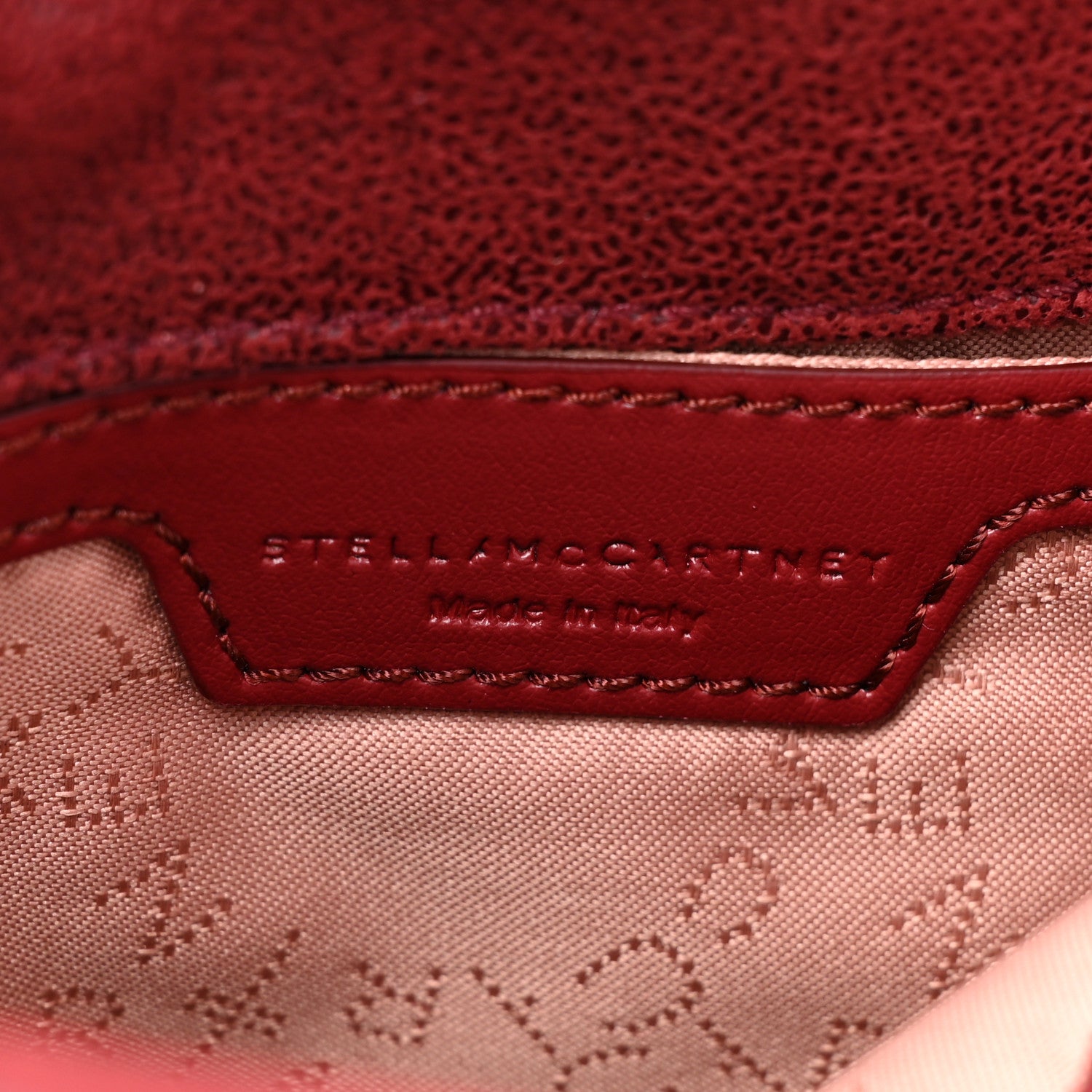 Stella McCartney Shaggy Deer Tiny Falabella Tote Ruby 7 of 9