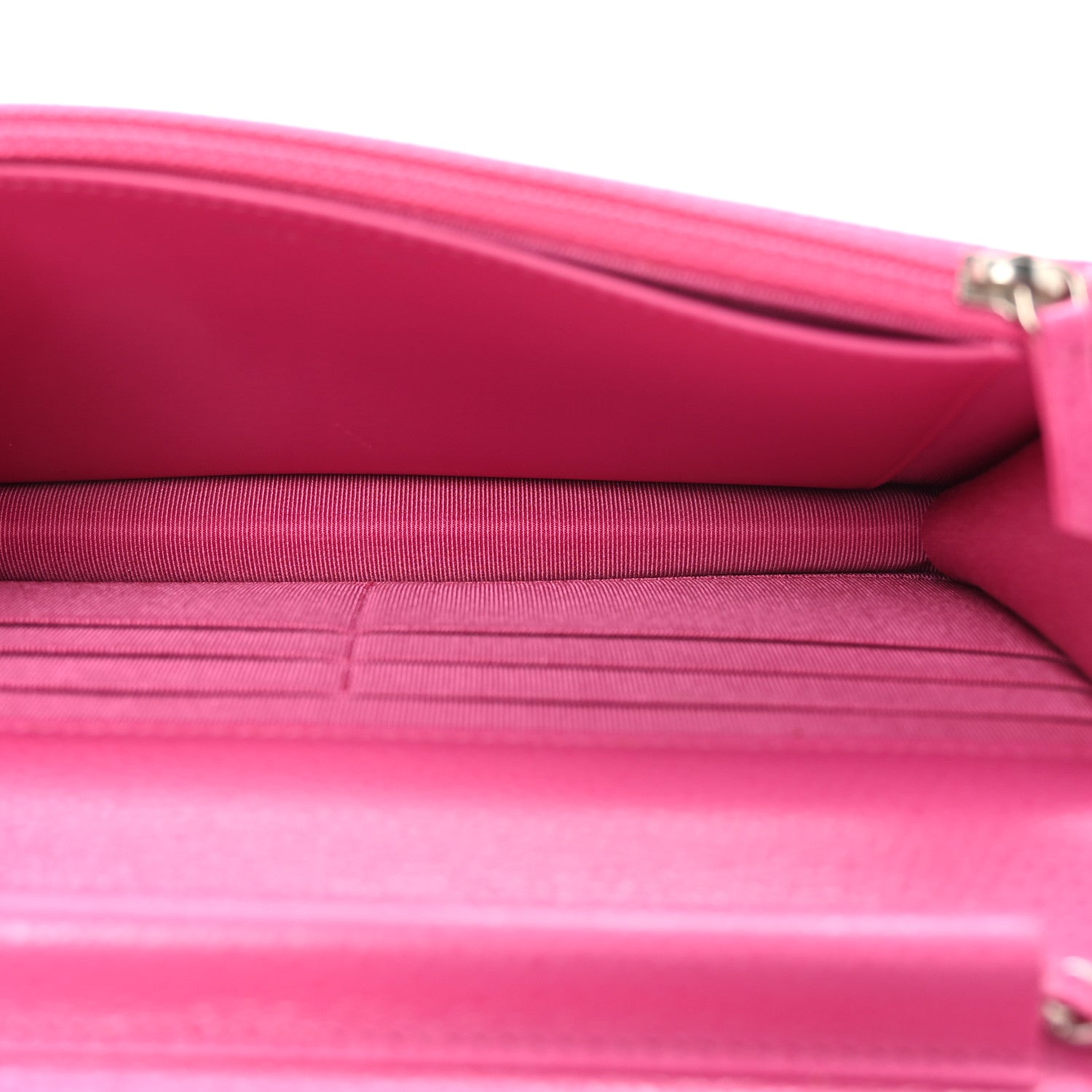 Chanel Caviar Quilted Wallet on Chain WOC Pink 5 of 11