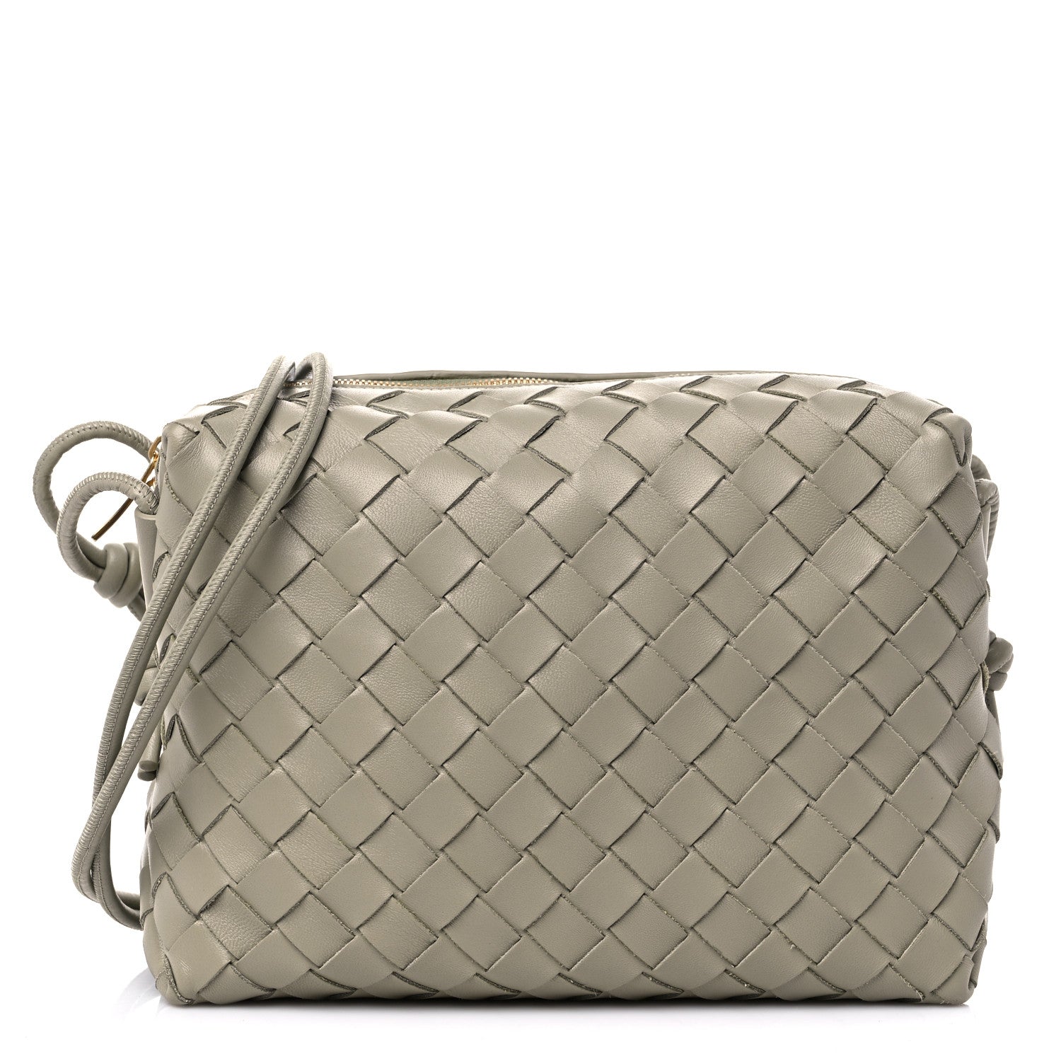 Bottega Veneta Nappa Intrecciato Small Loop Camera Bag Travertine 1 of 8