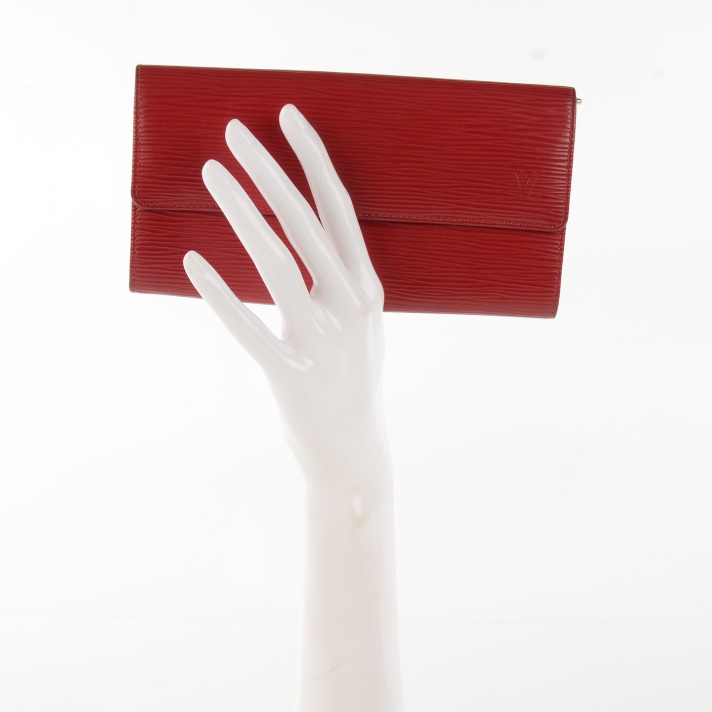 Epi Sarah Wallet Rouge