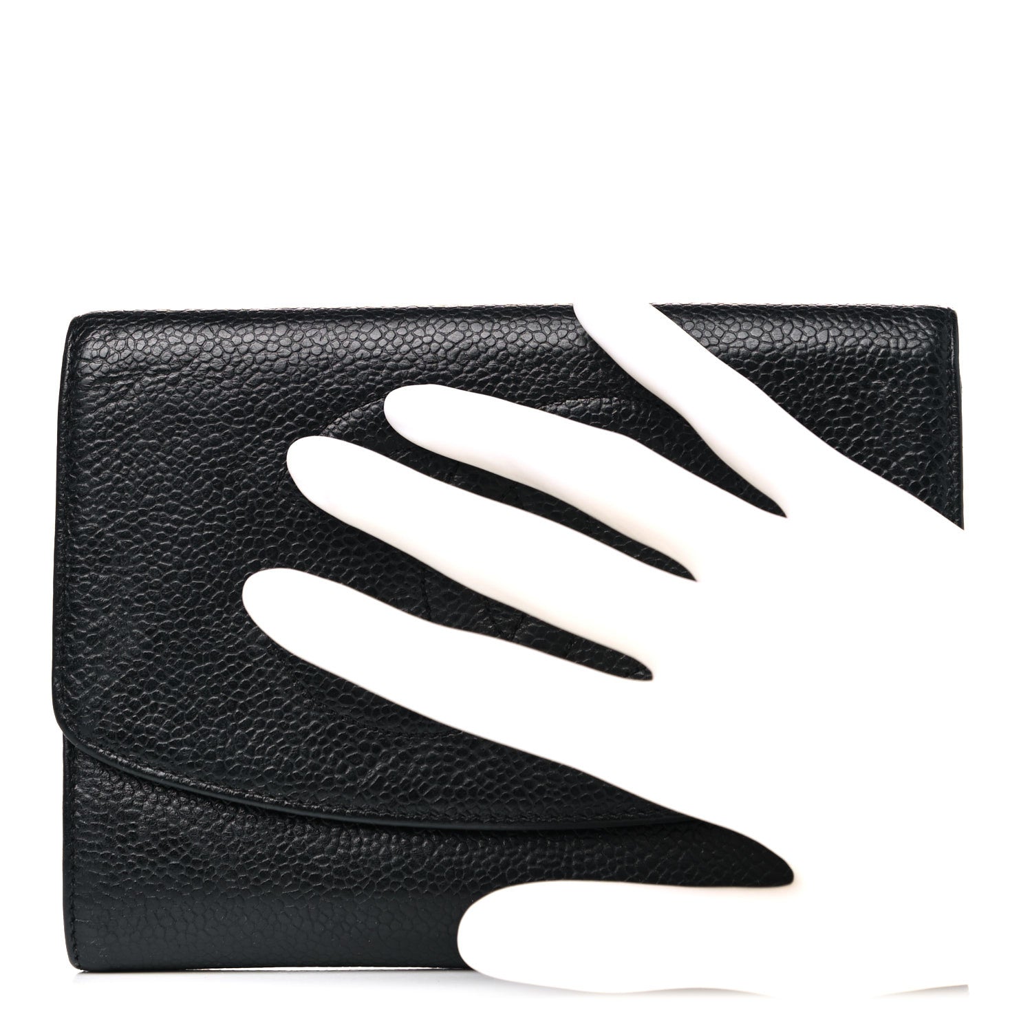 Chanel Caviar Timeless CC Flap Wallet Black 2 of 16