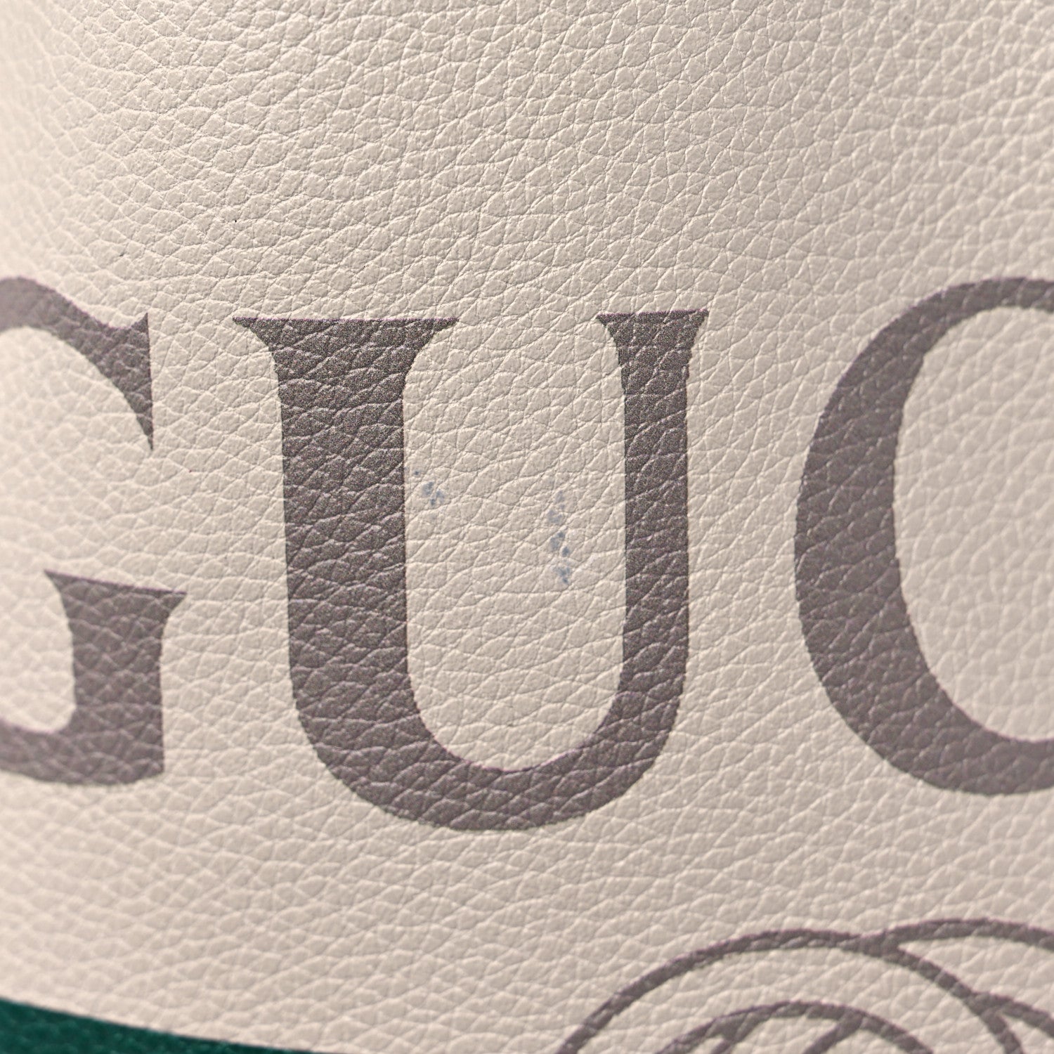 Gucci Calfskin Logo Drawstring Backpack Mystic White 14 of 16