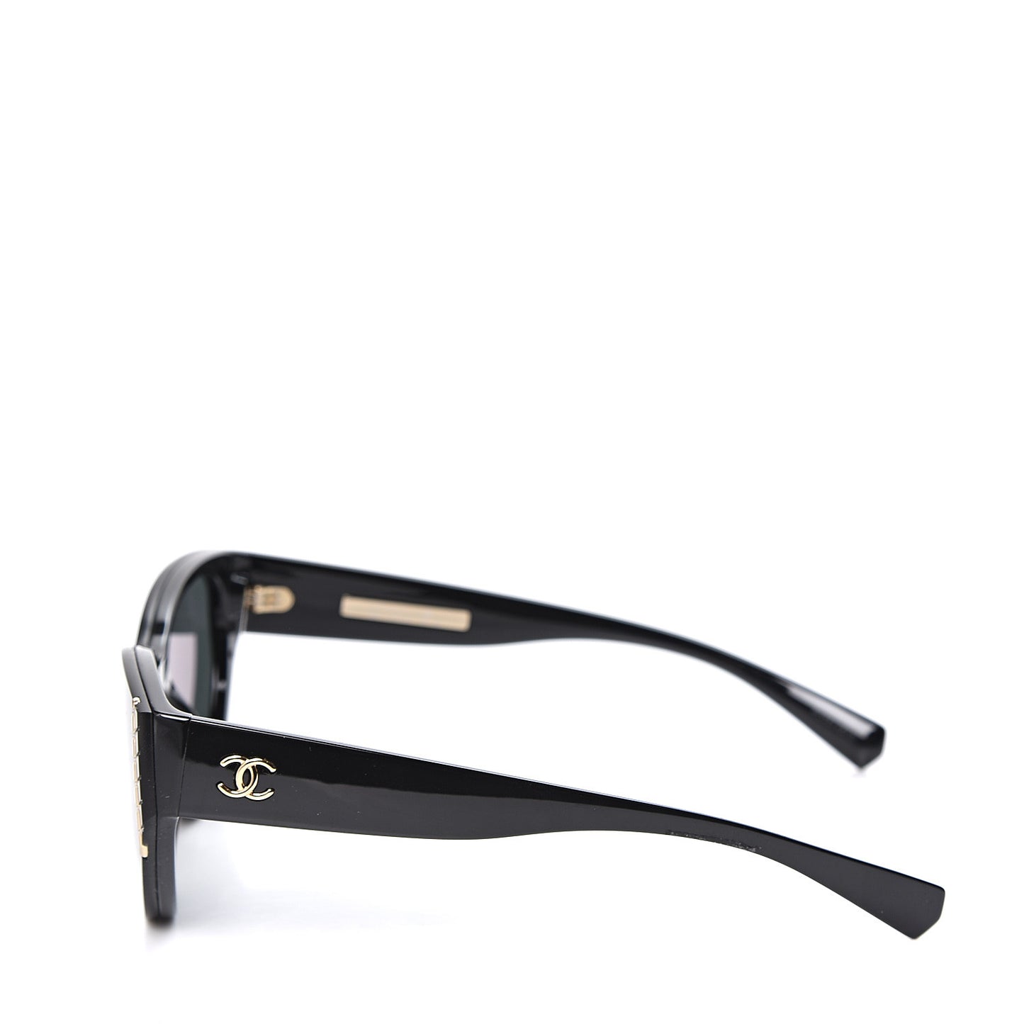 Acetate Cat Eye Sunglasses 6054 Black
