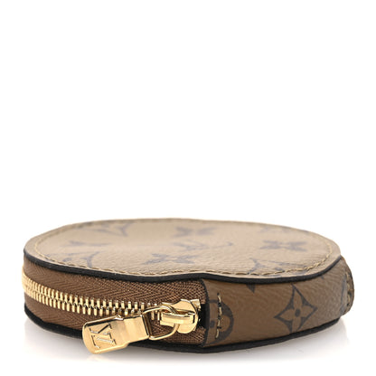 Louis Vuitton Reverse Monogram Bandouliere Round Coin Purse 4 of 6