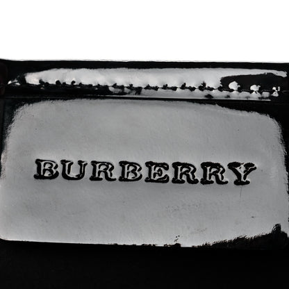 Burberry Metallic Calfskin Nova Check Small Nickie Tote Black 6 of 11