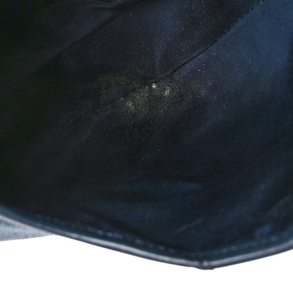 Christian Dior Denim Calfskin Saddle Bag Blue 10 of 10