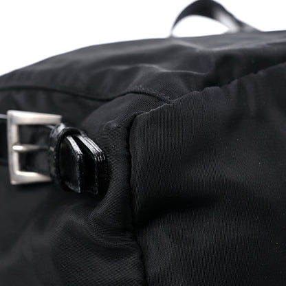 Prada Nylon Vela Mini Cinch Backpack Black 9 of 14